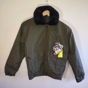 NWT Tact Squad Frontline Duty Jacket F1003 Thinsulate Green AquaTact Men's XS